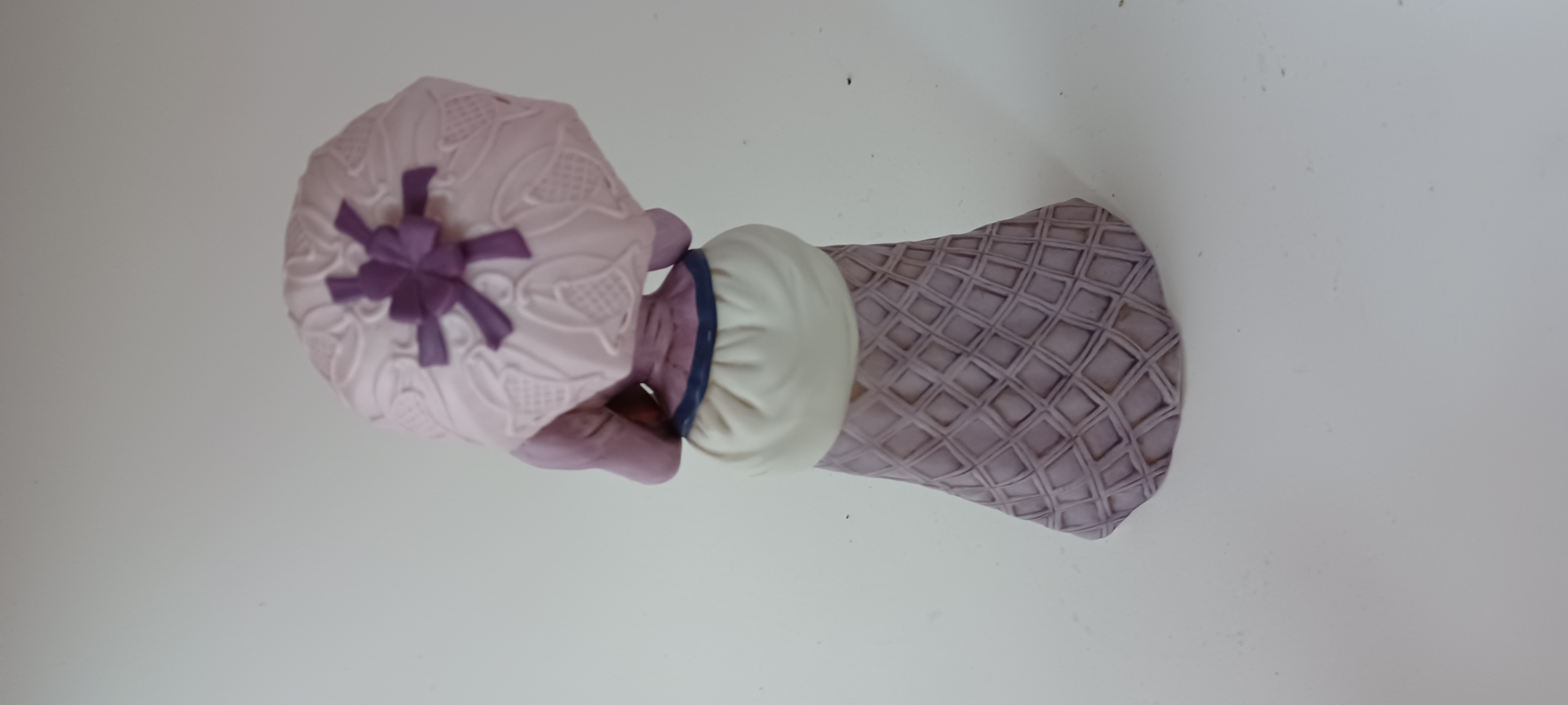 Victorian Lady Porcelain Figurine with Parasol